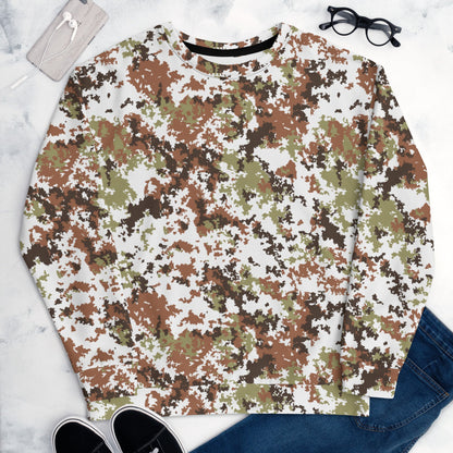 Italian Mimetico Vegetata Alpine CAMO Unisex Sweatshirt