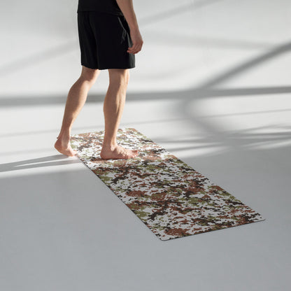 Italian Mimetico Vegetata Alpine CAMO Yoga mat