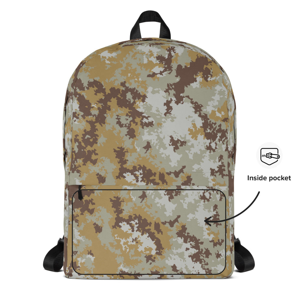 Italian Mimetico Vegetata Desert CAMO Backpack