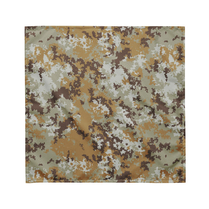Italian Mimetico Vegetata Desert CAMO bandana - M - Bandanas