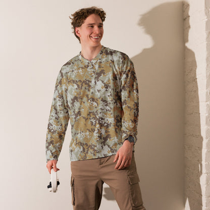 Italian Mimetico Vegetata Desert CAMO hockey fan jersey - Hockey Jerseys