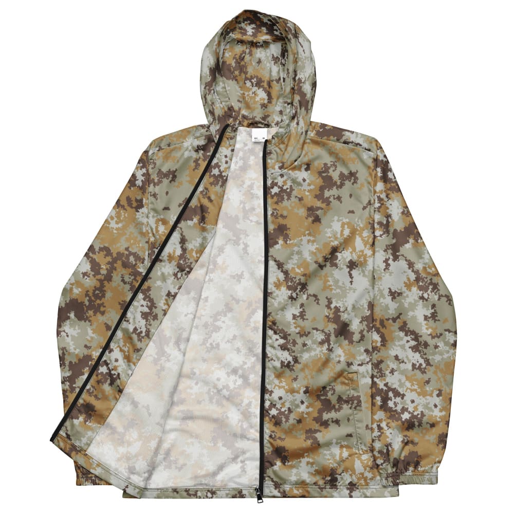 Italian Mimetico Vegetata Desert CAMO Men’s windbreaker - Mens