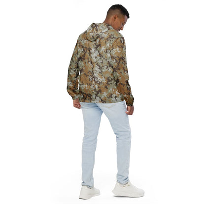 Italian Mimetico Vegetata Desert CAMO Men’s windbreaker - Mens