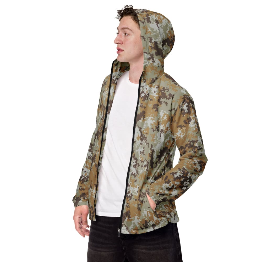 Italian Mimetico Vegetata Desert CAMO Men’s windbreaker - XS Mens