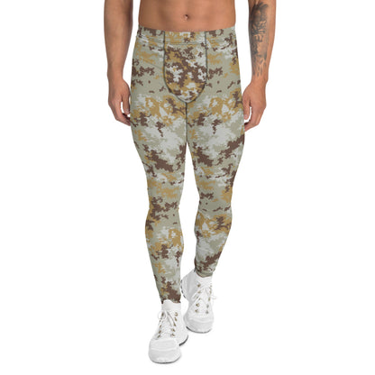 Italian Mimetico Vegetata Desert CAMO Men’s Leggings - XS - Mens