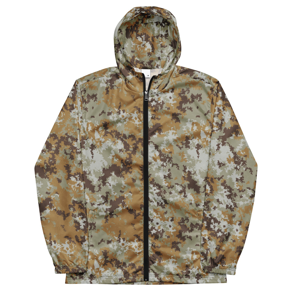 Italian Mimetico Vegetata Desert CAMO Men’s windbreaker - Mens Windbreaker