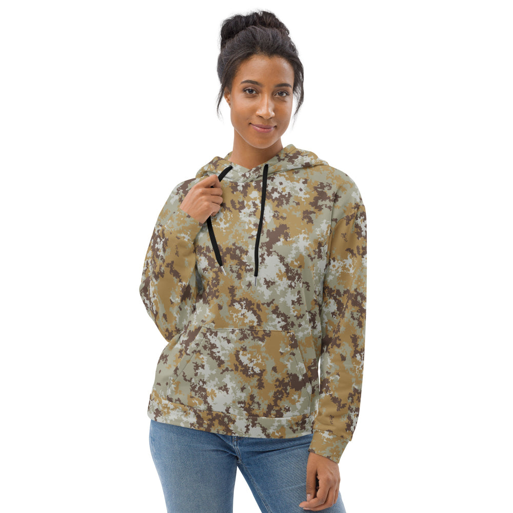 Italian Mimetico Vegetata Desert CAMO Unisex Hoodie