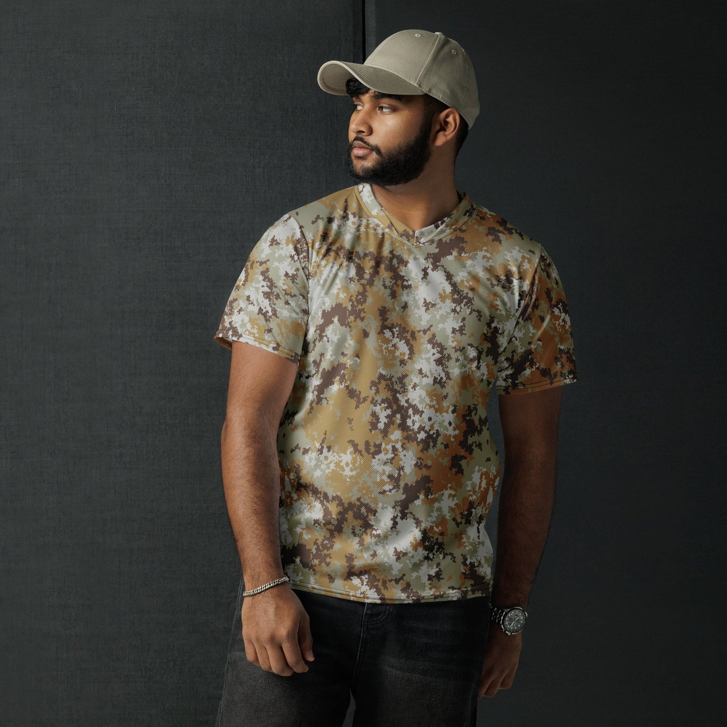 Italian Mimetico Vegetata Desert CAMO unisex sports jersey - Sports Jerseys