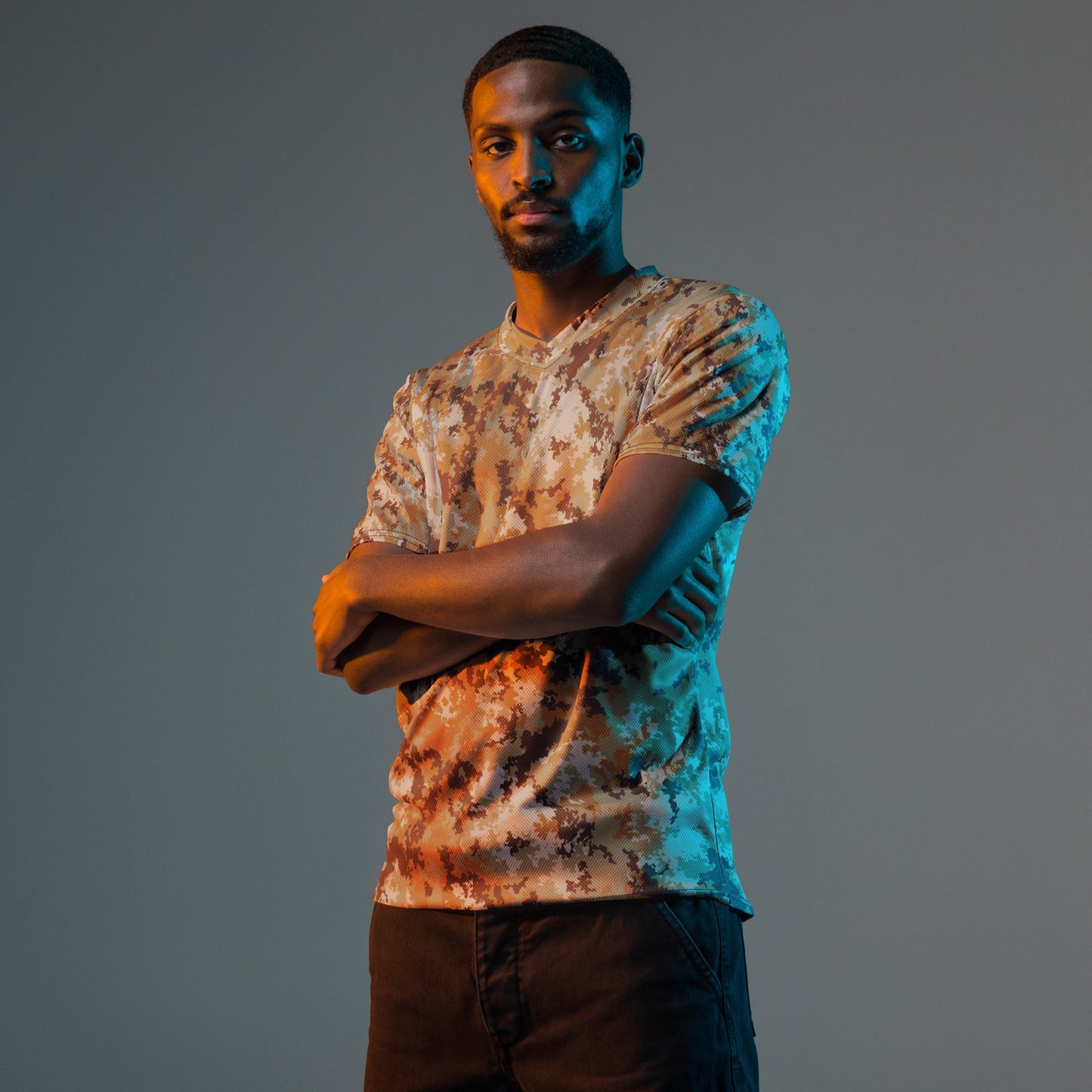 Italian Mimetico Vegetata Desert CAMO unisex sports jersey - Sports Jerseys