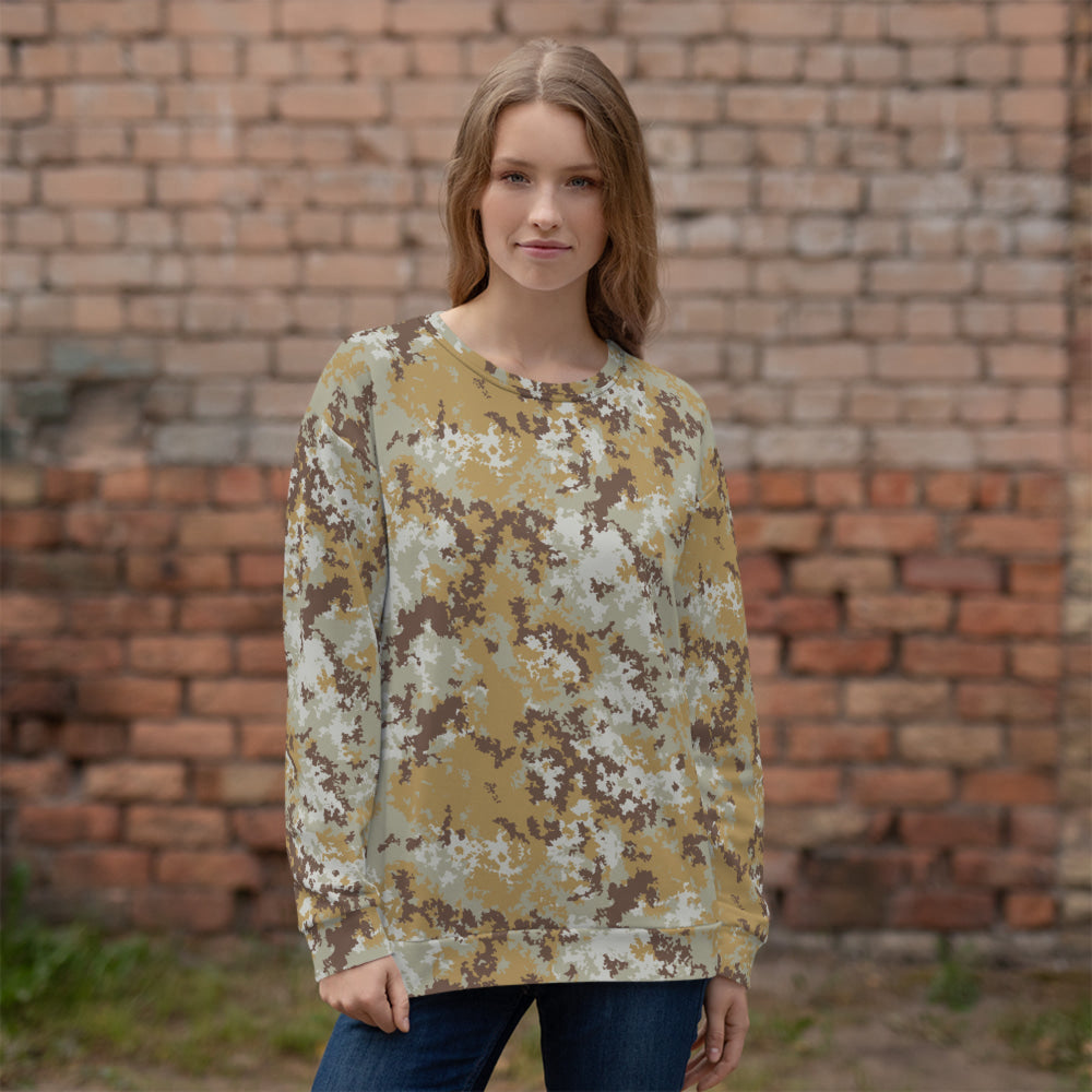 Italian Mimetico Vegetata Desert CAMO Unisex Sweatshirt