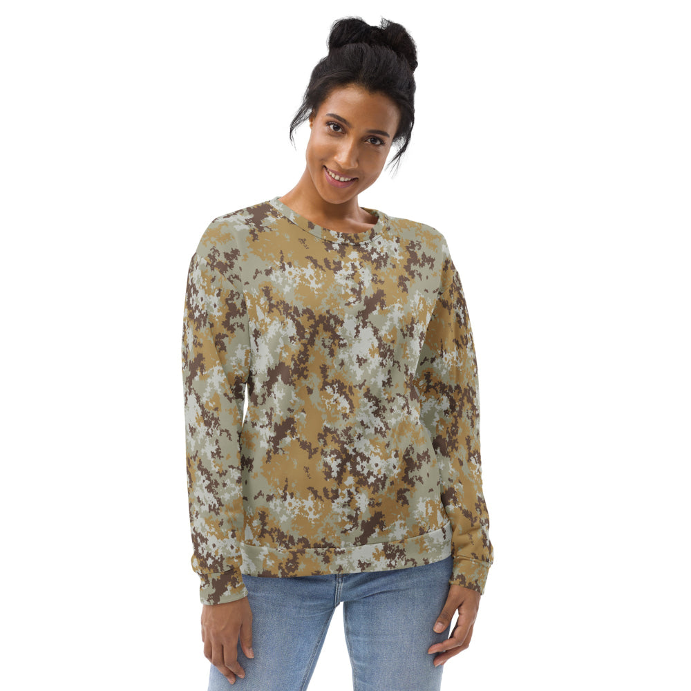 Italian Mimetico Vegetata Desert CAMO Unisex Sweatshirt