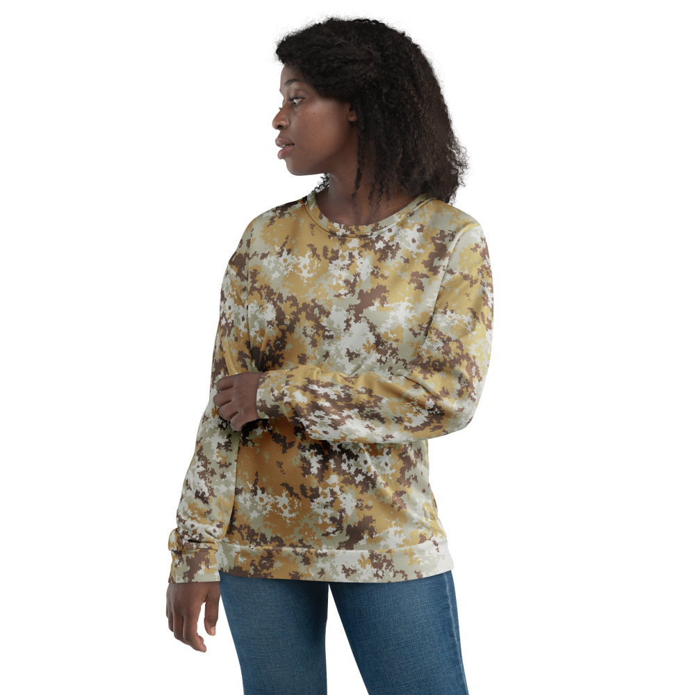 Italian Mimetico Vegetata Desert CAMO Unisex Sweatshirt