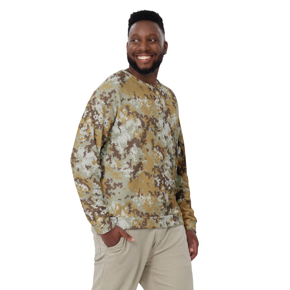 Italian Mimetico Vegetata Desert CAMO Unisex Sweatshirt