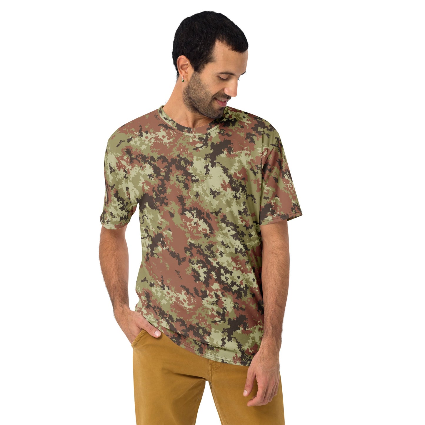 Italian Mimetico Vegetata CAMO Mens T-shirt - T-Shirts