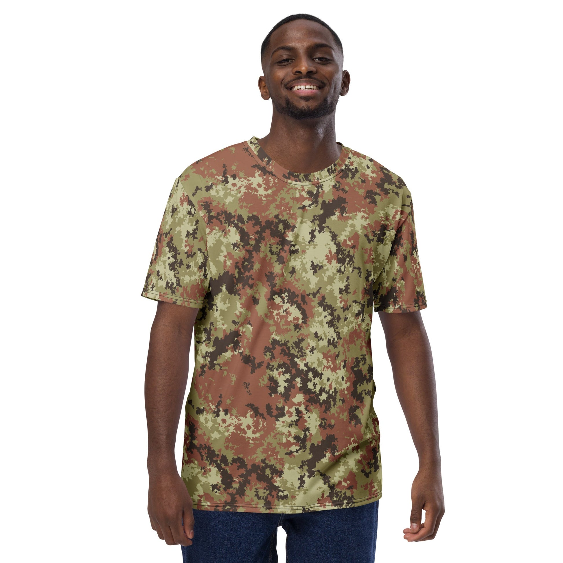 Italian Mimetico Vegetata CAMO Mens T-shirt - T-Shirts