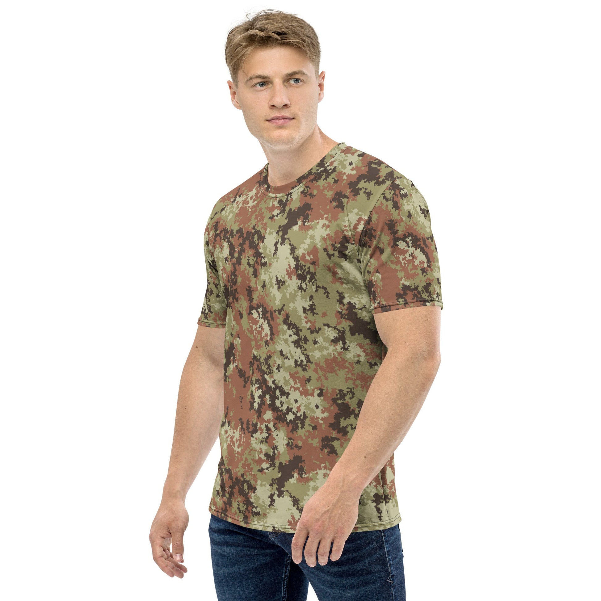 Italian Mimetico Vegetata CAMO Mens T-shirt - T-Shirts