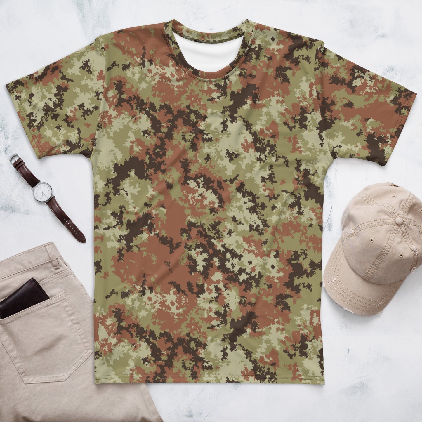 Italian Mimetico Vegetata CAMO Mens T-shirt - XS - T-Shirts
