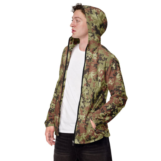 Italian Mimetico Vegetata CAMO Men’s windbreaker - XS - Mens Windbreaker