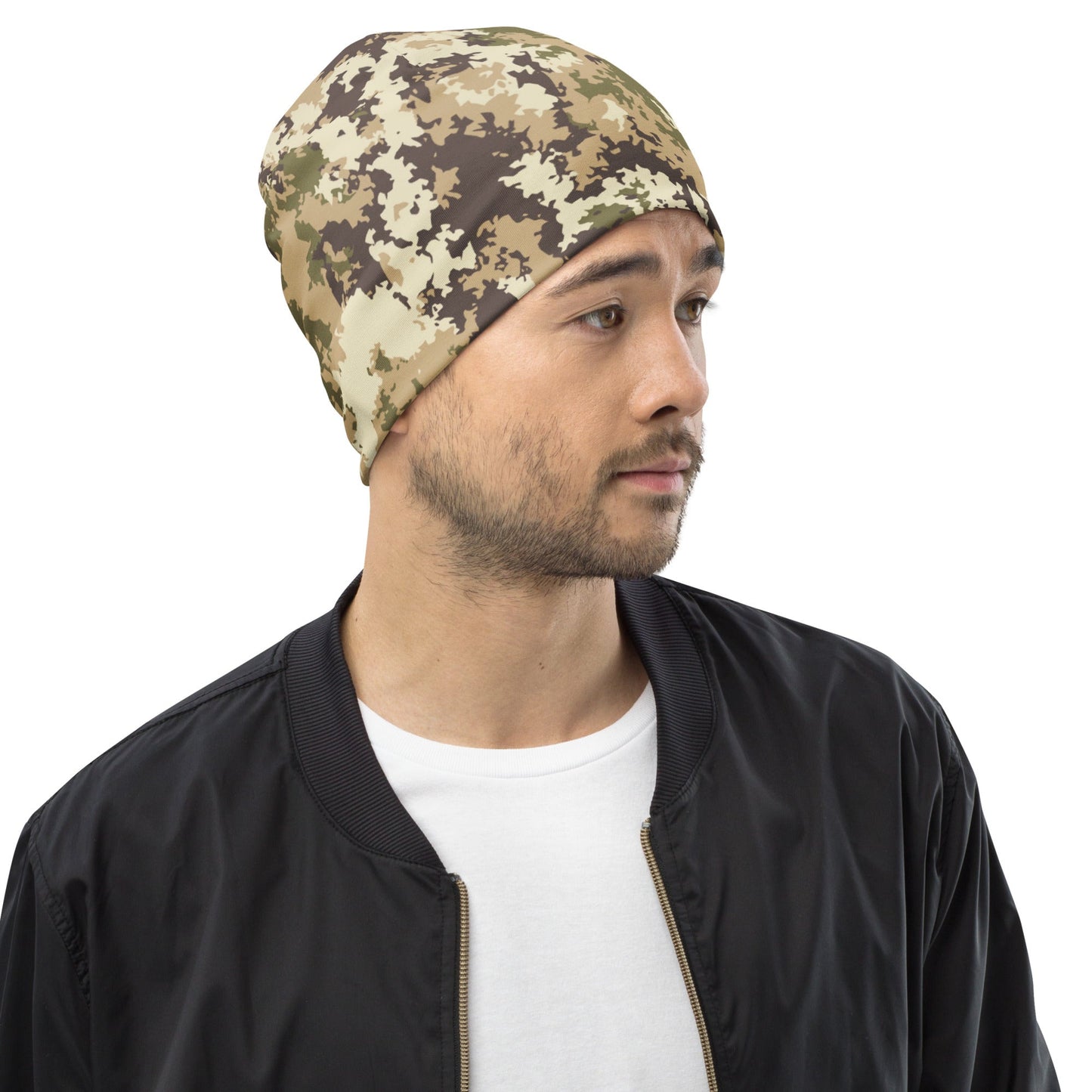 Italian Mimetico Vegetata Multiland CAMO Beanie - Beanies