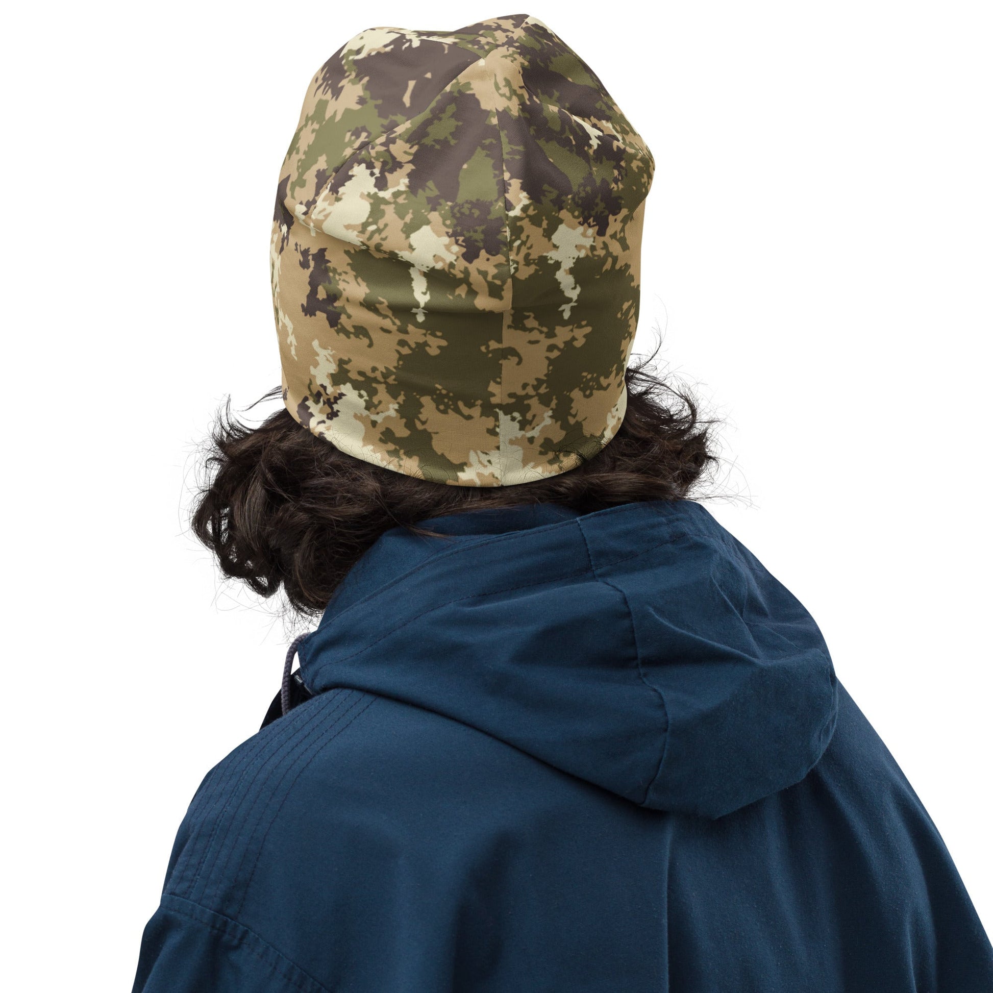 Italian Mimetico Vegetata Multiland CAMO Beanie - Beanies