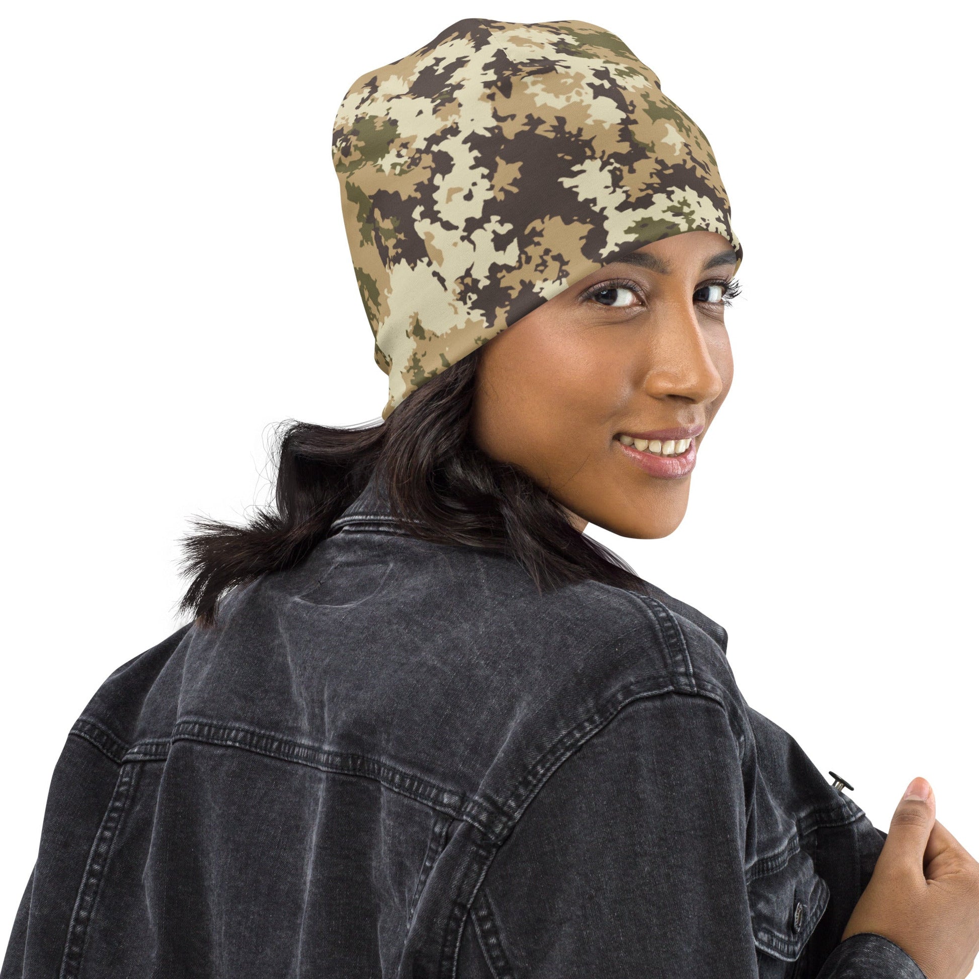 Italian Mimetico Vegetata Multiland CAMO Beanie - Beanies