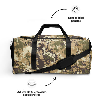Italian Mimetico Vegetata Multiland CAMO Duffle bag - Bags