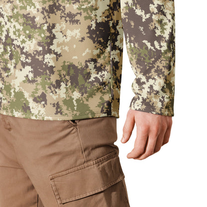 Italian Mimetico Vegetata Multiland CAMO hockey fan jersey - Hockey Jerseys