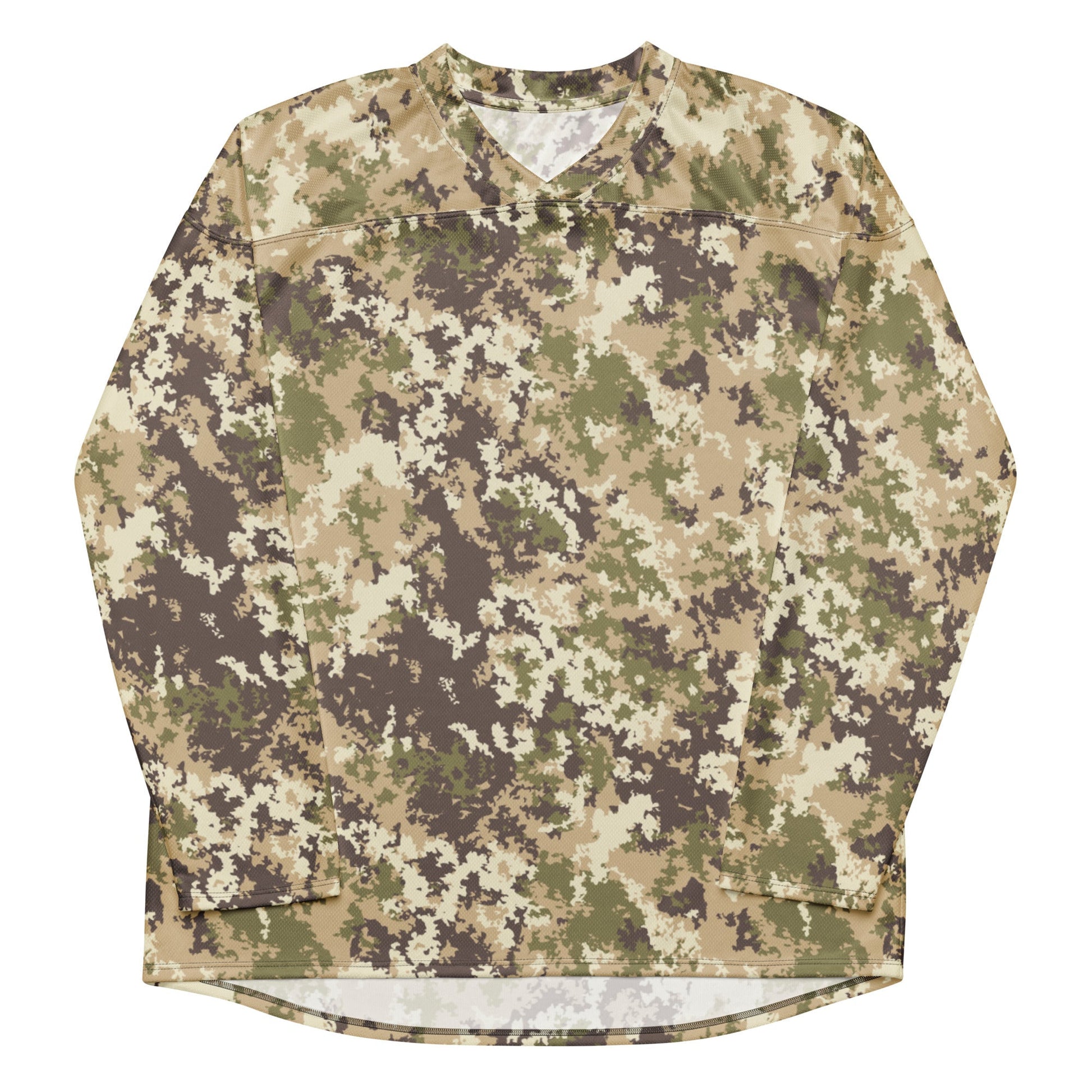 Italian Mimetico Vegetata Multiland CAMO hockey fan jersey - Hockey Jerseys