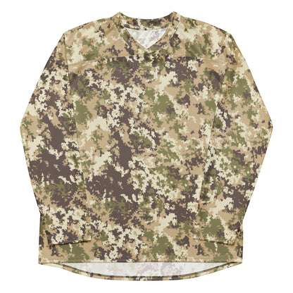Italian Mimetico Vegetata Multiland CAMO hockey fan jersey - Hockey Jerseys