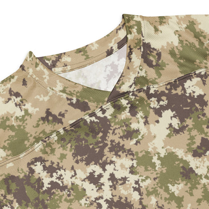 Italian Mimetico Vegetata Multiland CAMO hockey fan jersey - Hockey Jerseys