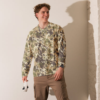 Italian Mimetico Vegetata Multiland CAMO hockey fan jersey - Hockey Jerseys