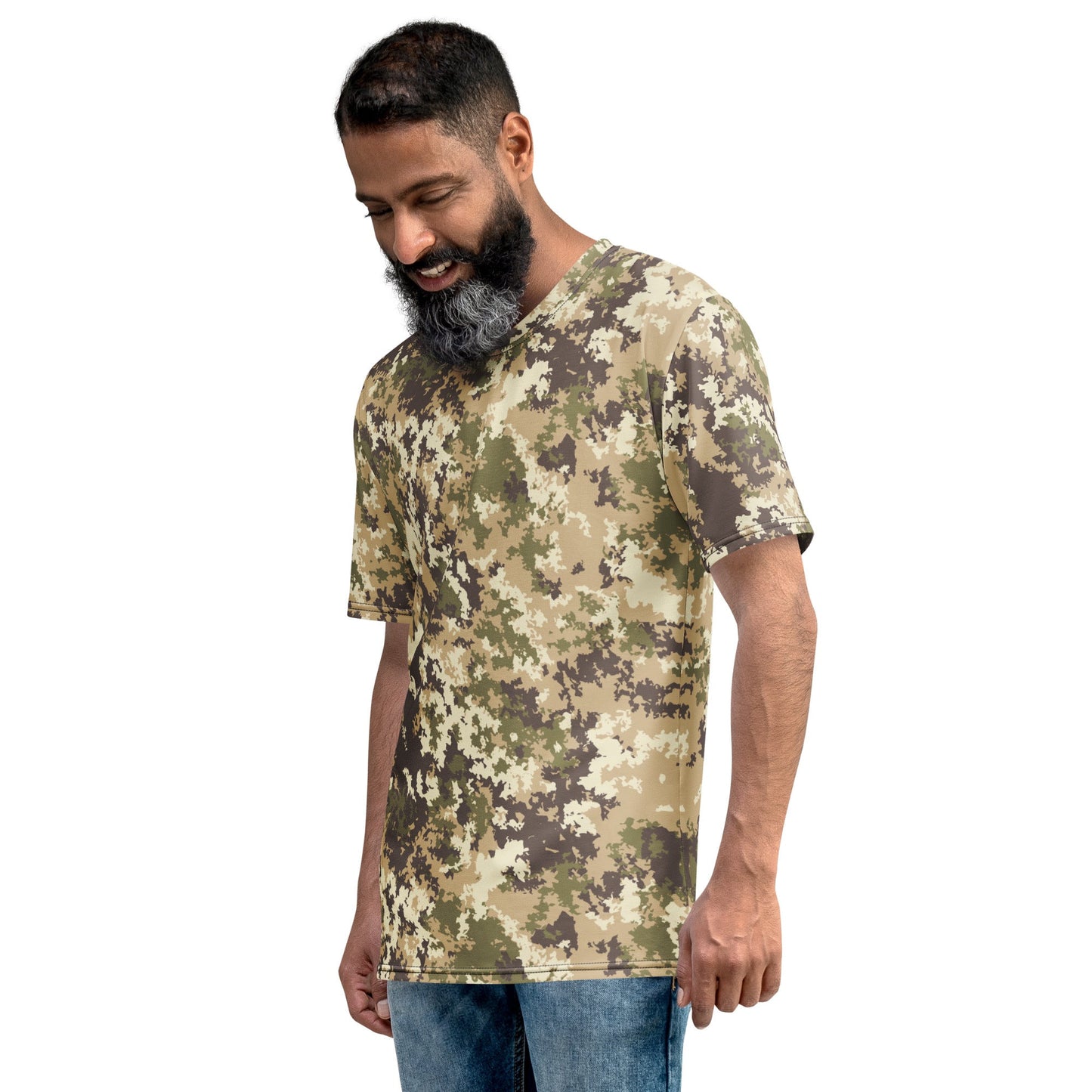 Italian Mimetico Vegetata Multiland CAMO Mens T-Shirt