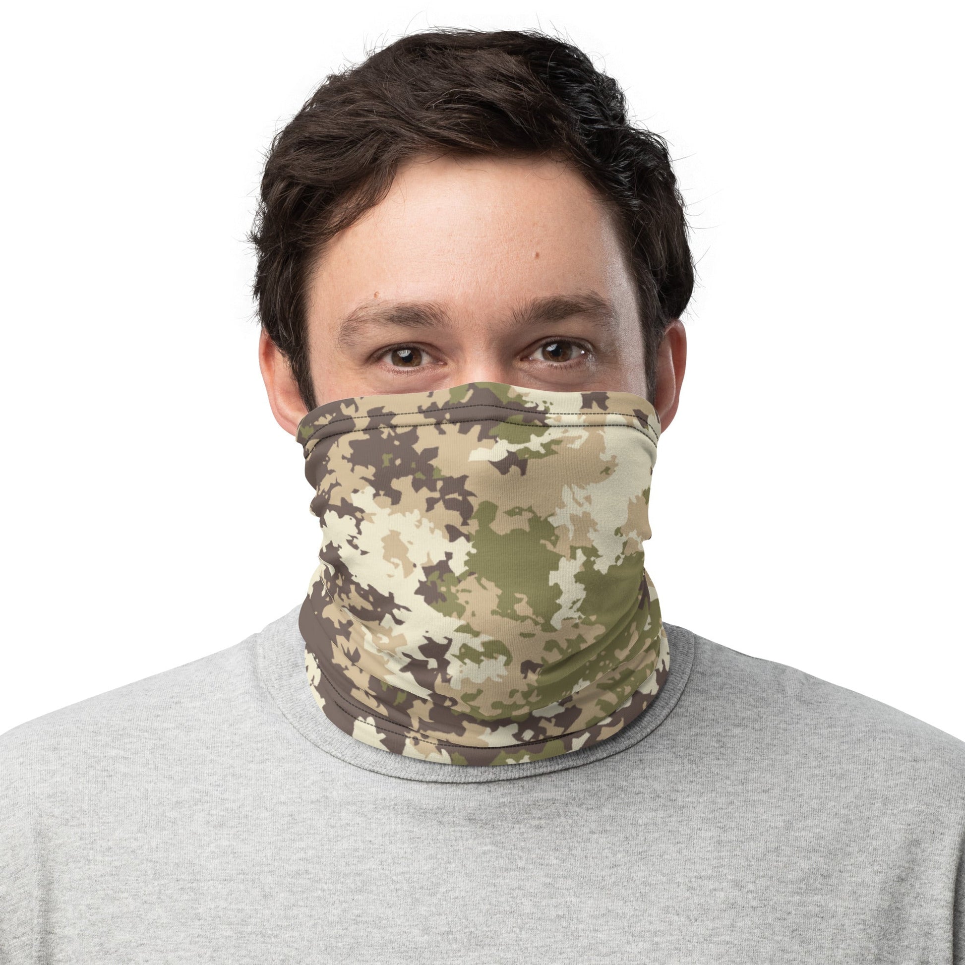Italian Mimetico Vegetata Multiland CAMO Neck Gaiter Gaiters