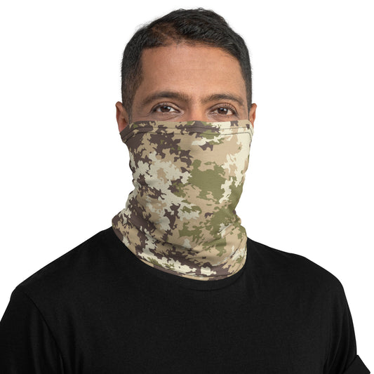 Italian Mimetico Vegetata Multiland CAMO Neck Gaiter Gaiters