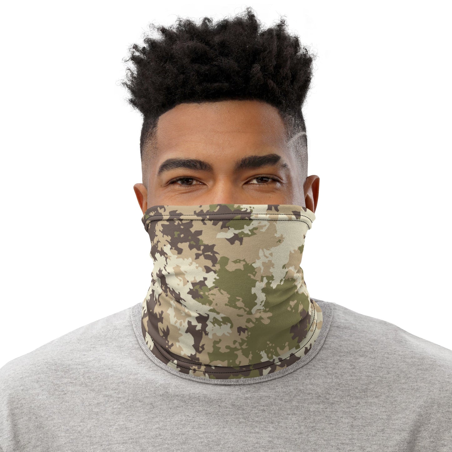 Italian Mimetico Vegetata Multiland CAMO Neck Gaiter Gaiters