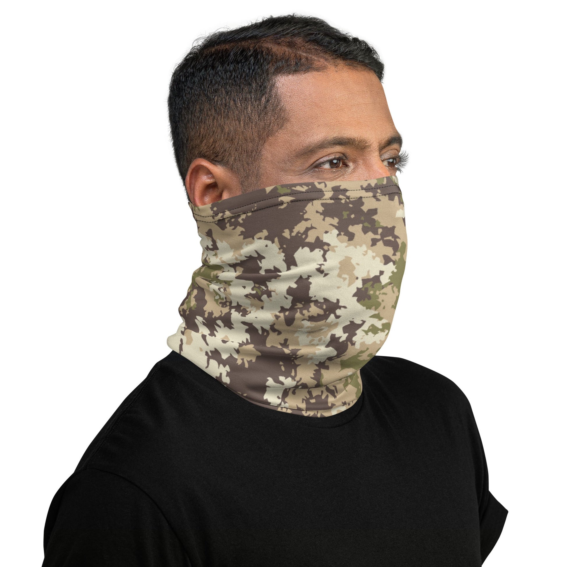 Italian Mimetico Vegetata Multiland CAMO Neck Gaiter Gaiters
