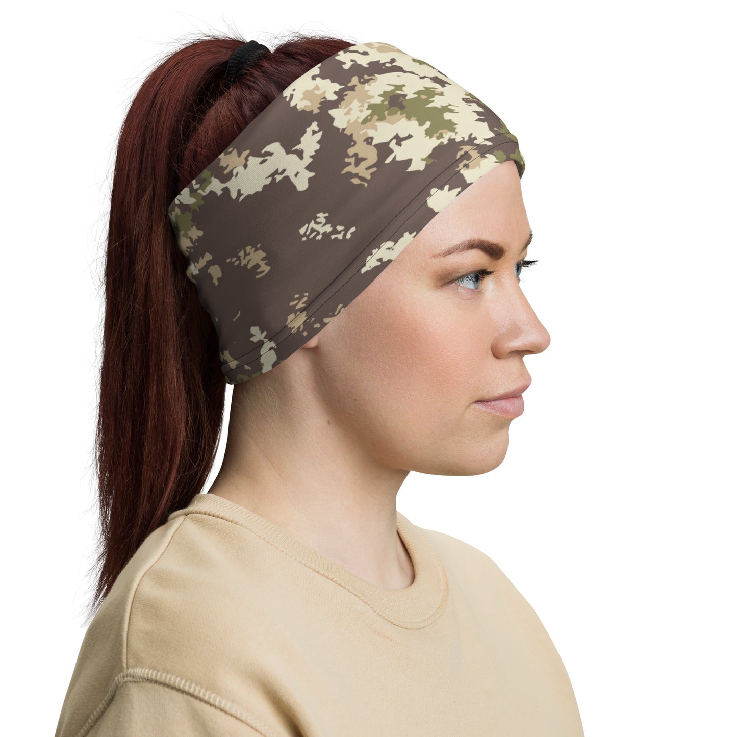 Italian Mimetico Vegetata Multiland CAMO Neck Gaiter Gaiters