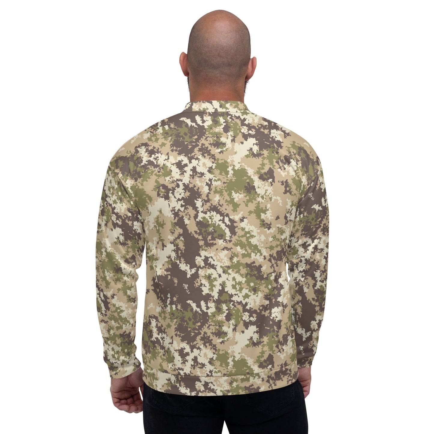 Italian Mimetico Vegetata Multiland CAMO Unisex Bomber Jacket - Jackets