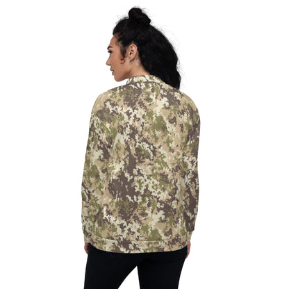 Italian Mimetico Vegetata Multiland CAMO Unisex Bomber Jacket - Jackets