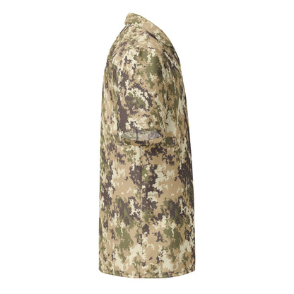 Italian Mimetico Vegetata Multiland CAMO Unisex button shirt - Button Shirts