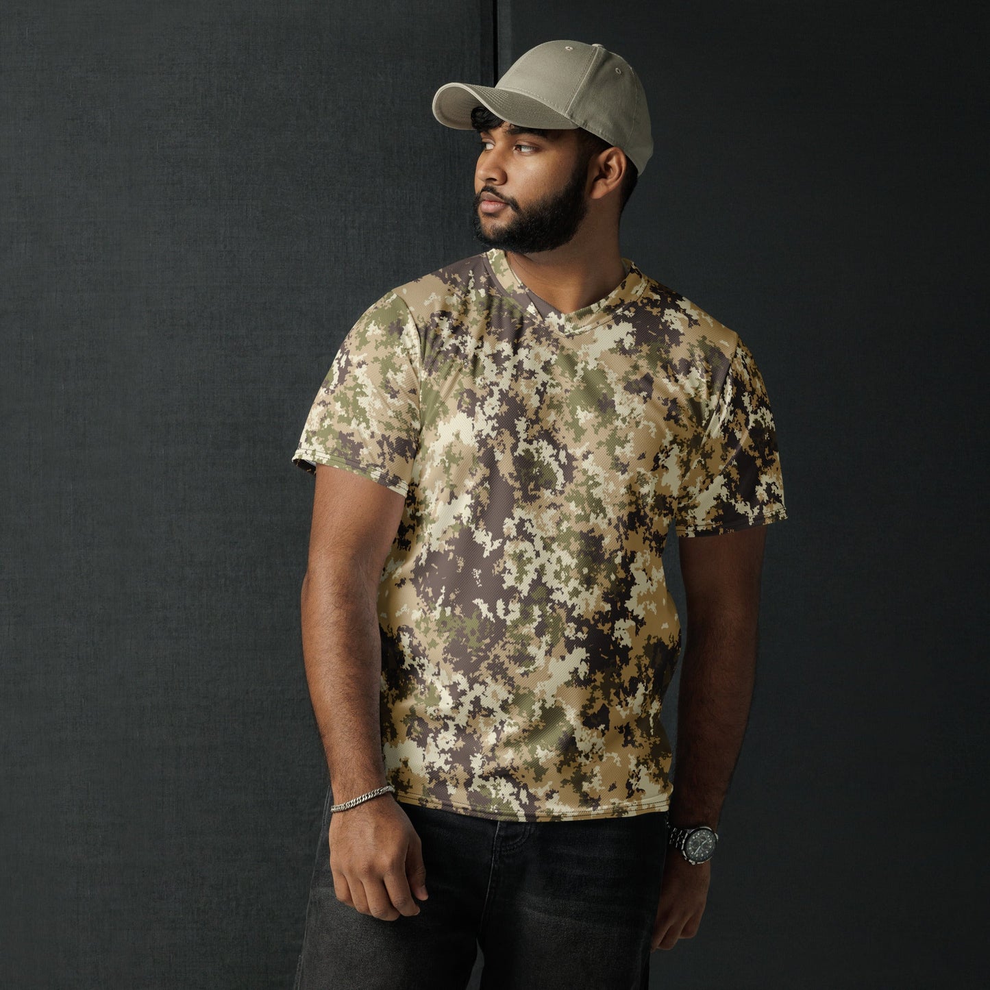 Italian Mimetico Vegetata Multiland CAMO unisex sports jersey - Sports Jerseys