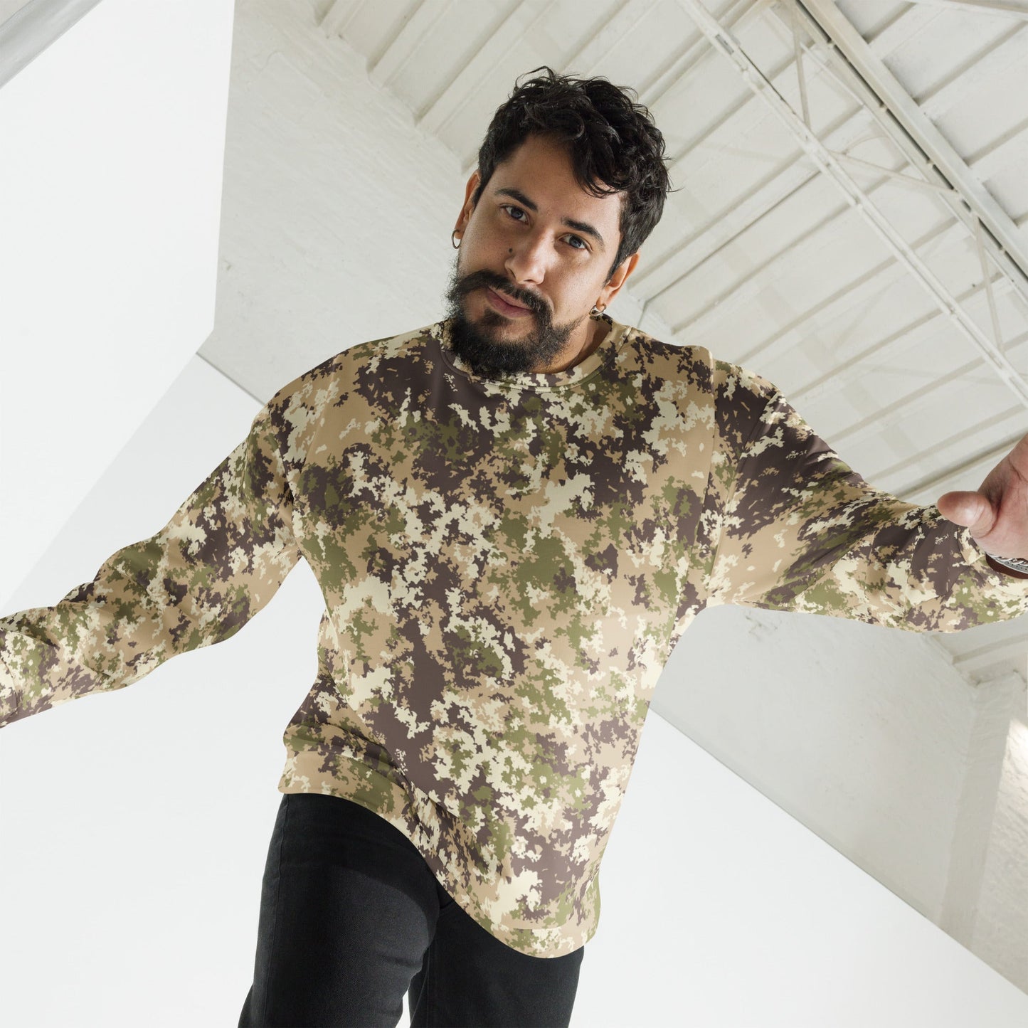 Italian Mimetico Vegetata Multiland CAMO Unisex Sweatshirt - Sweatshirts