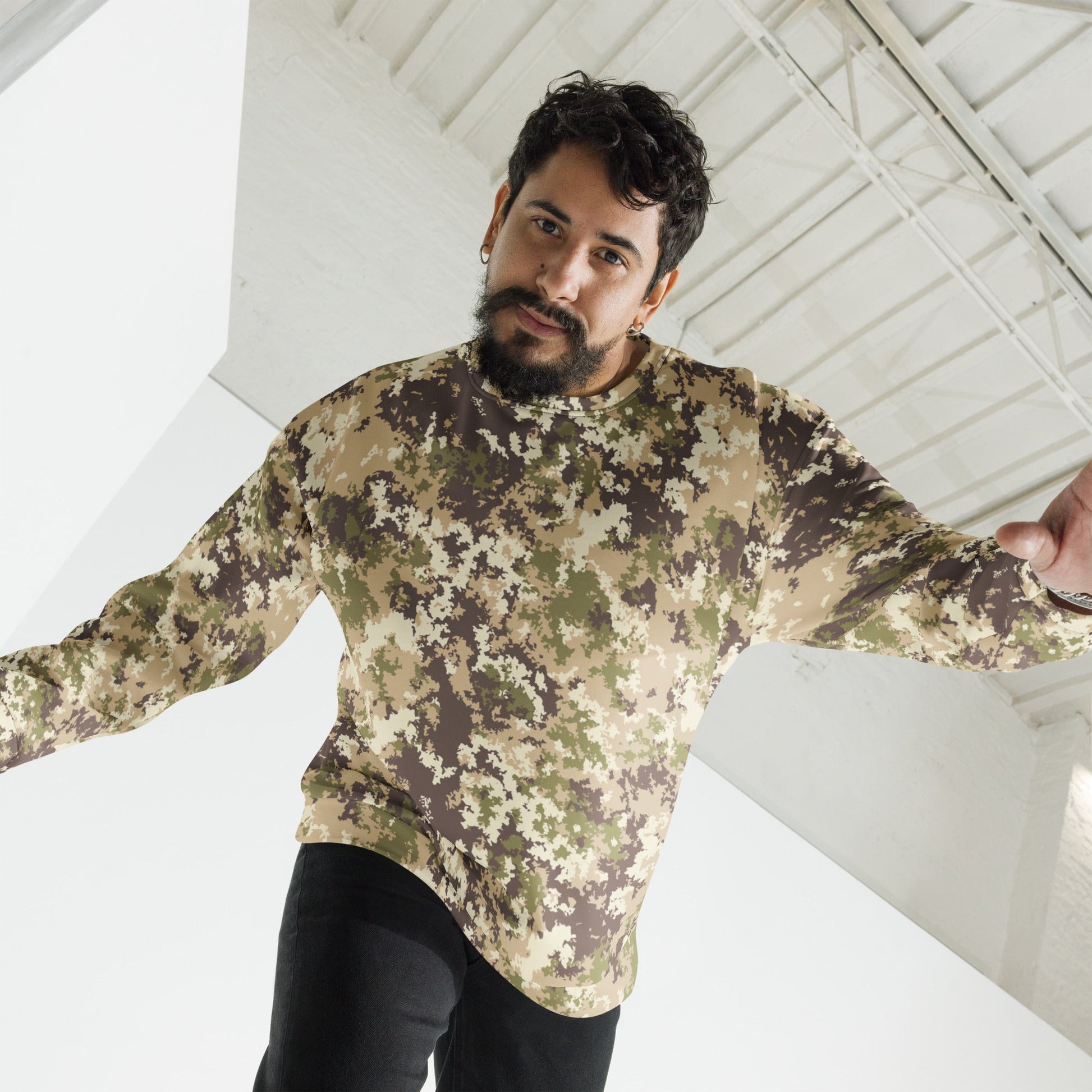 Italian Mimetico Vegetata Multiland CAMO Unisex Sweatshirt - Sweatshirts