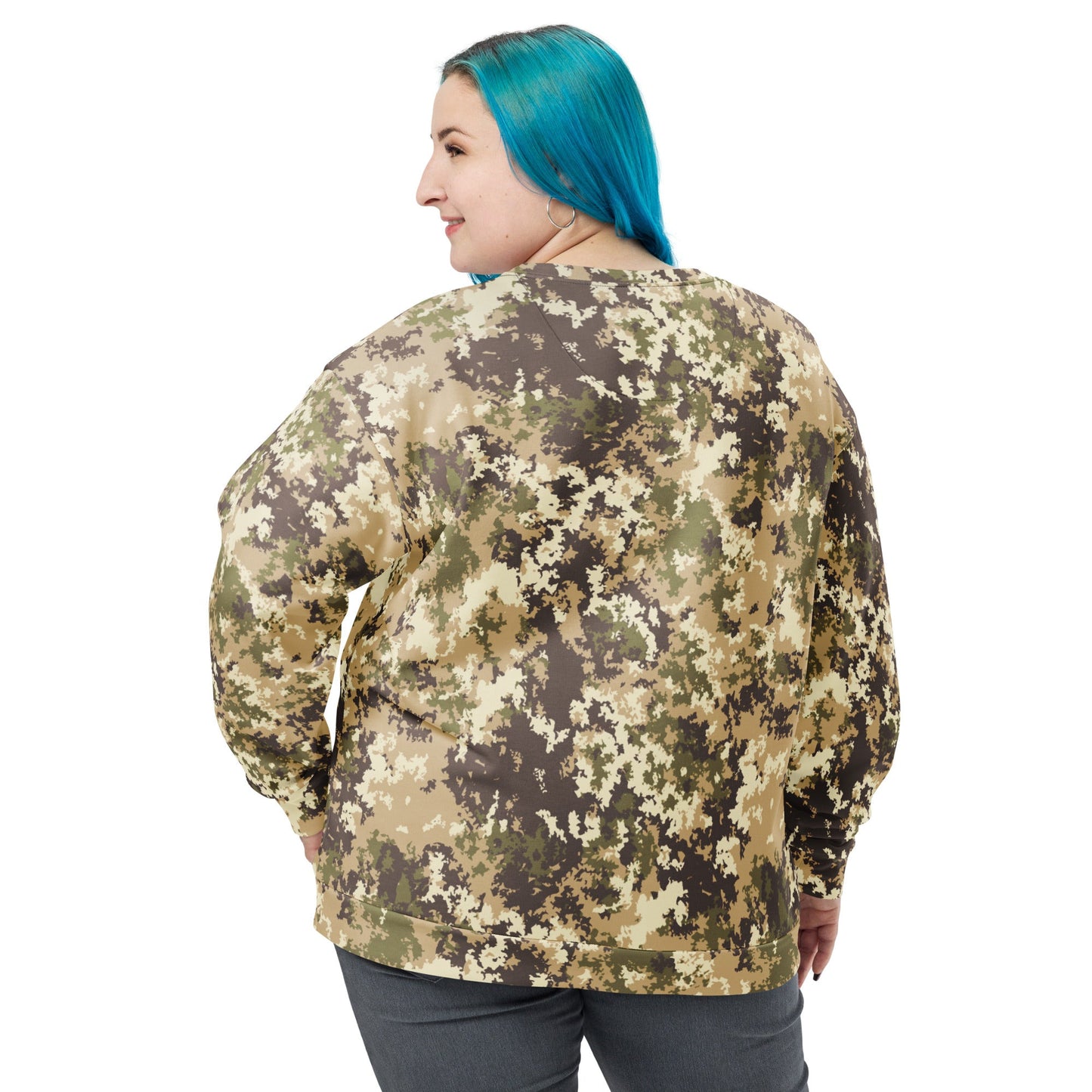 Italian Mimetico Vegetata Multiland CAMO Unisex Sweatshirt - Sweatshirts