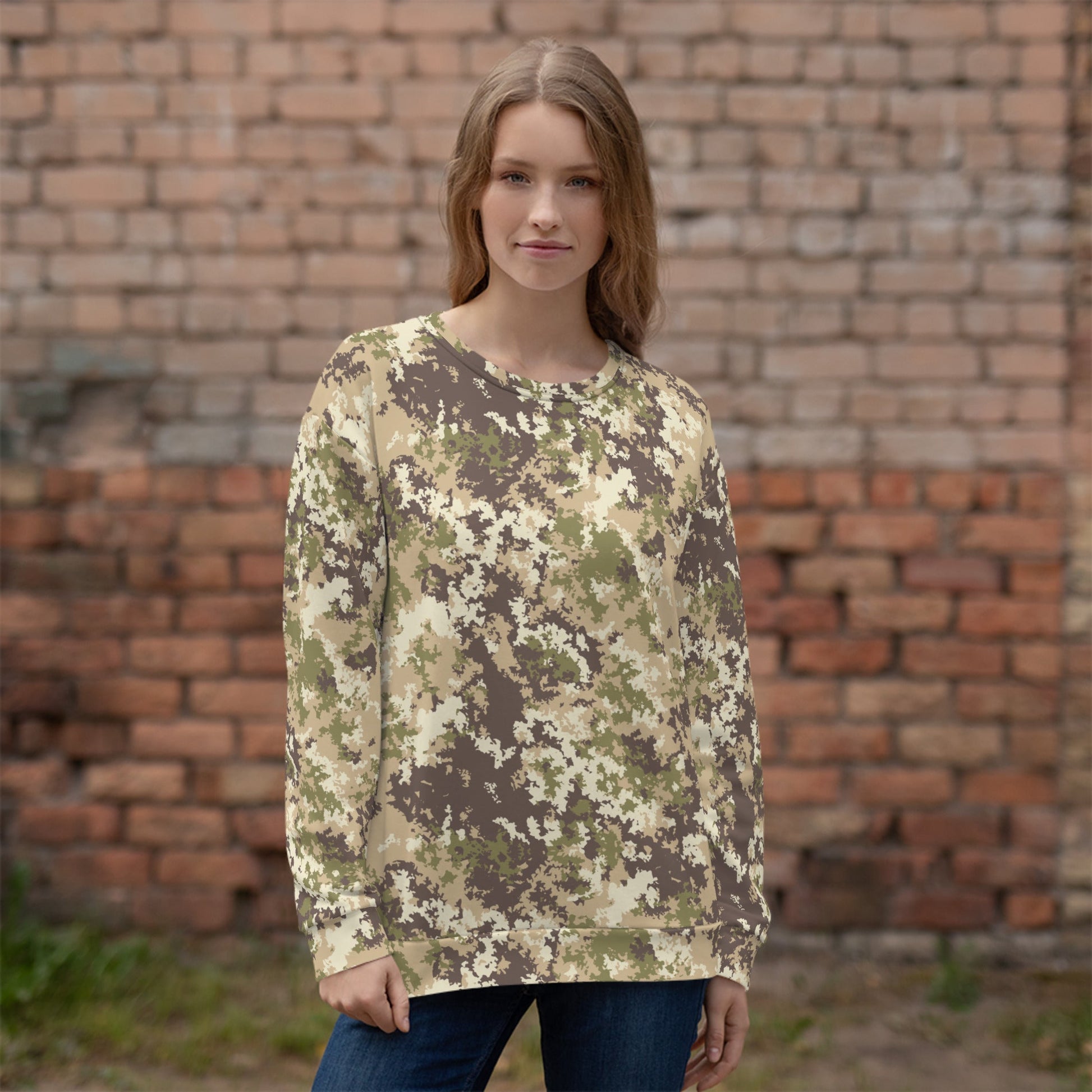 Italian Mimetico Vegetata Multiland CAMO Unisex Sweatshirt - Sweatshirts