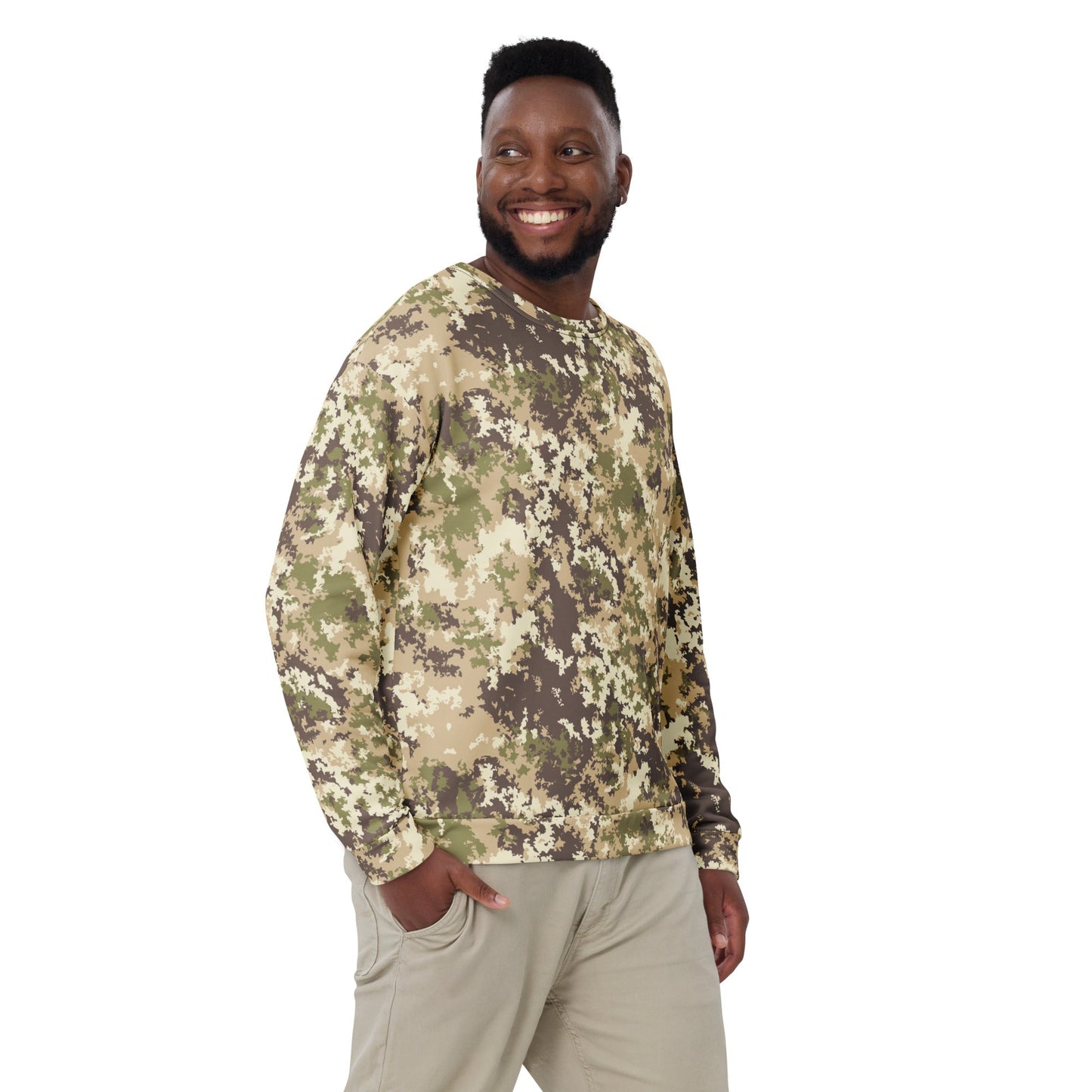 Italian Mimetico Vegetata Multiland CAMO Unisex Sweatshirt - Sweatshirts