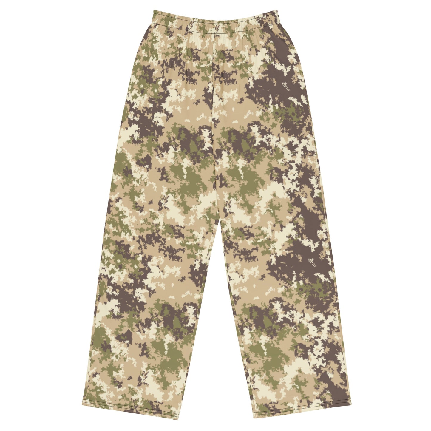 Italian Mimetico Vegetata Multiland CAMO unisex wide-leg pants - 2XS - Wide-leg Pants