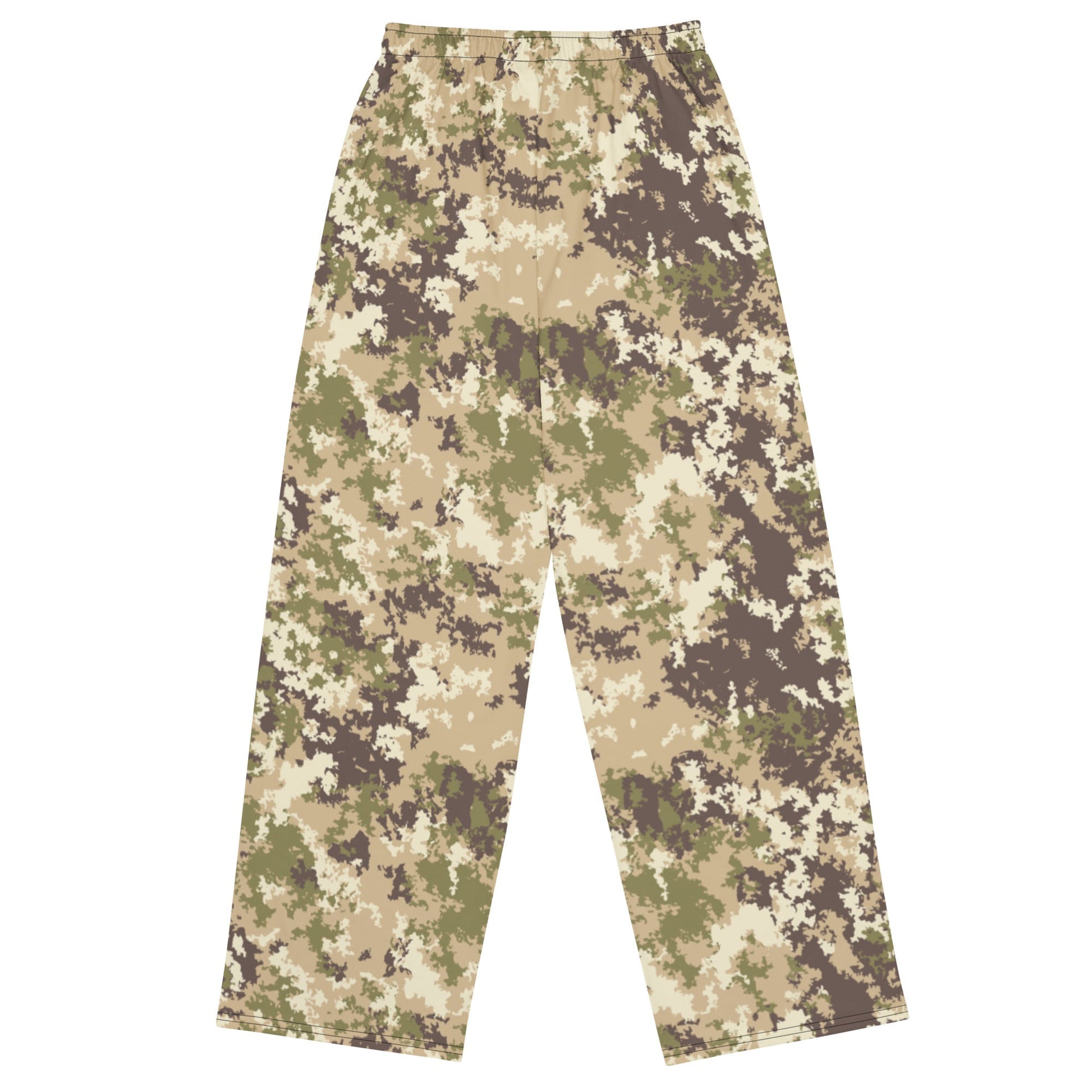 Italian Mimetico Vegetata Multiland CAMO unisex wide-leg pants - Wide-leg Pants