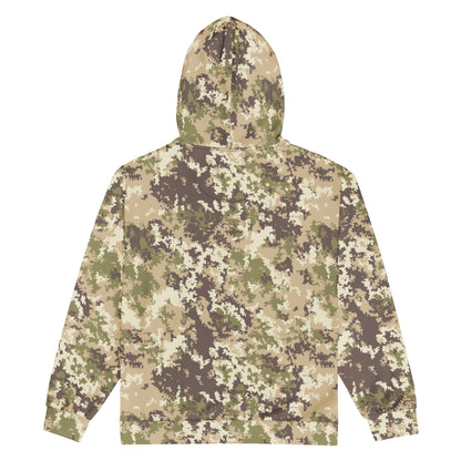 Italian Mimetico Vegetata Multiland CAMO Unisex zip hoodie - Zip Hoodies