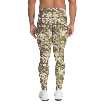 Italian Mimetico Vegetata Special Forces Multiland CAMO Men’s Leggings - Mens